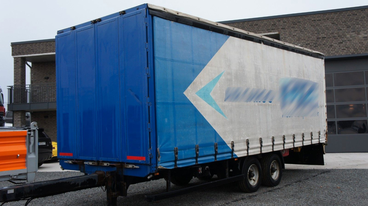 Lück SDAH 10 Anhänger Pritsche + Plane. Tandem Durchl - Curtainsider trailer: picture 1 Lück SDAH 10 Anhänger Pritsche + Plane. Tandem Durchl - Curtainsider trailer: picture 1