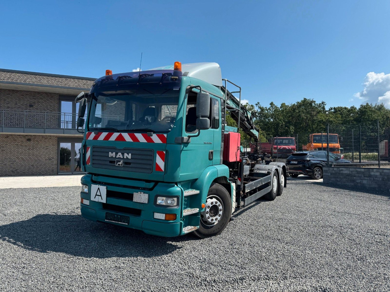 MAN TGA 26.360 Kran TeRex Multilift Fernbedienung - Hook lift truck, Crane truck: picture 3 MAN TGA 26.360 Kran TeRex Multilift Fernbedienung - Hook lift truck, Crane truck: picture 3