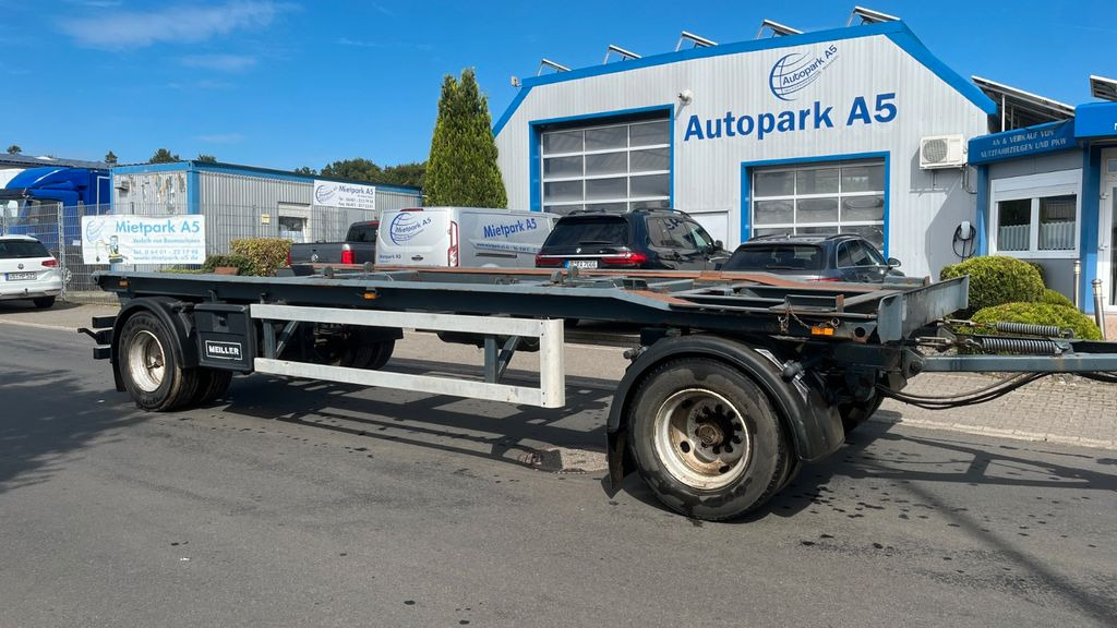 Meiller G18 ZB Abrollanhänger Abroller Anhänger BPW - Roll-off/ Skip trailer: picture 2 Meiller G18 ZB Abrollanhänger Abroller Anhänger BPW - Roll-off/ Skip trailer: picture 2