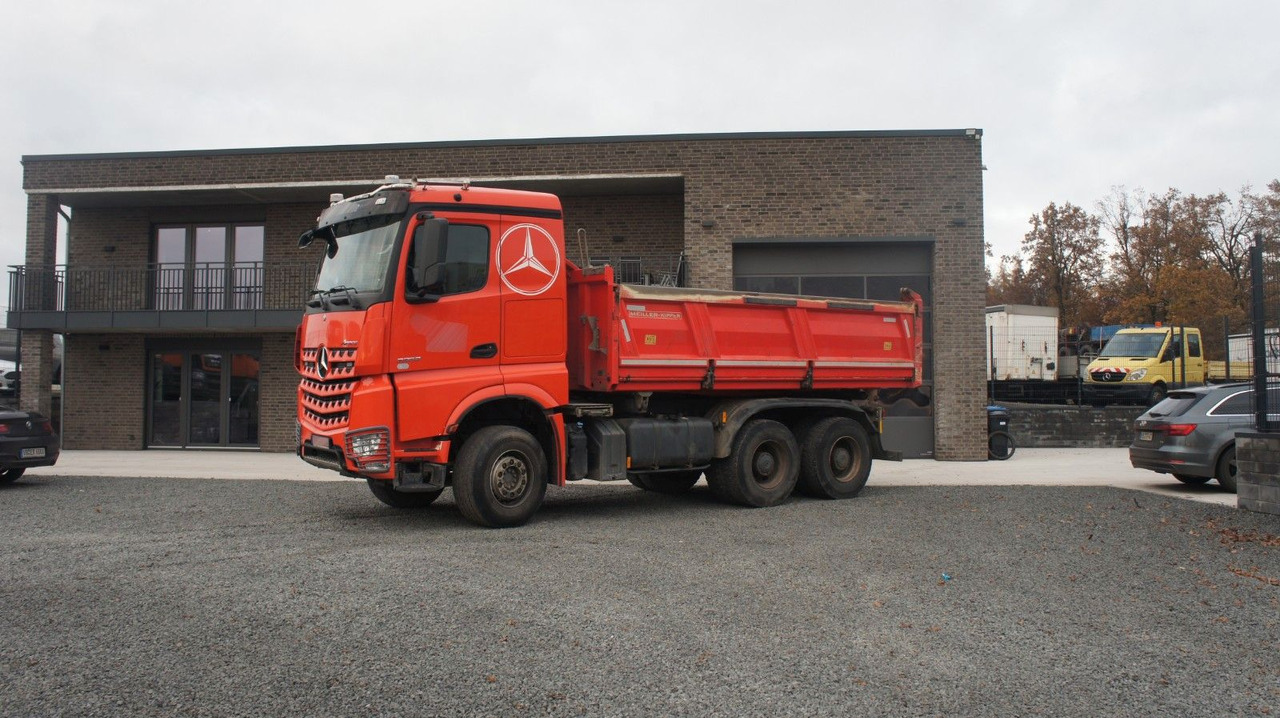 Mercedes-Benz Actros 2663 Dreiseitenkipper Meiller Bordmatik - Tipper: picture 1 Mercedes-Benz Actros 2663 Dreiseitenkipper Meiller Bordmatik - Tipper: picture 1