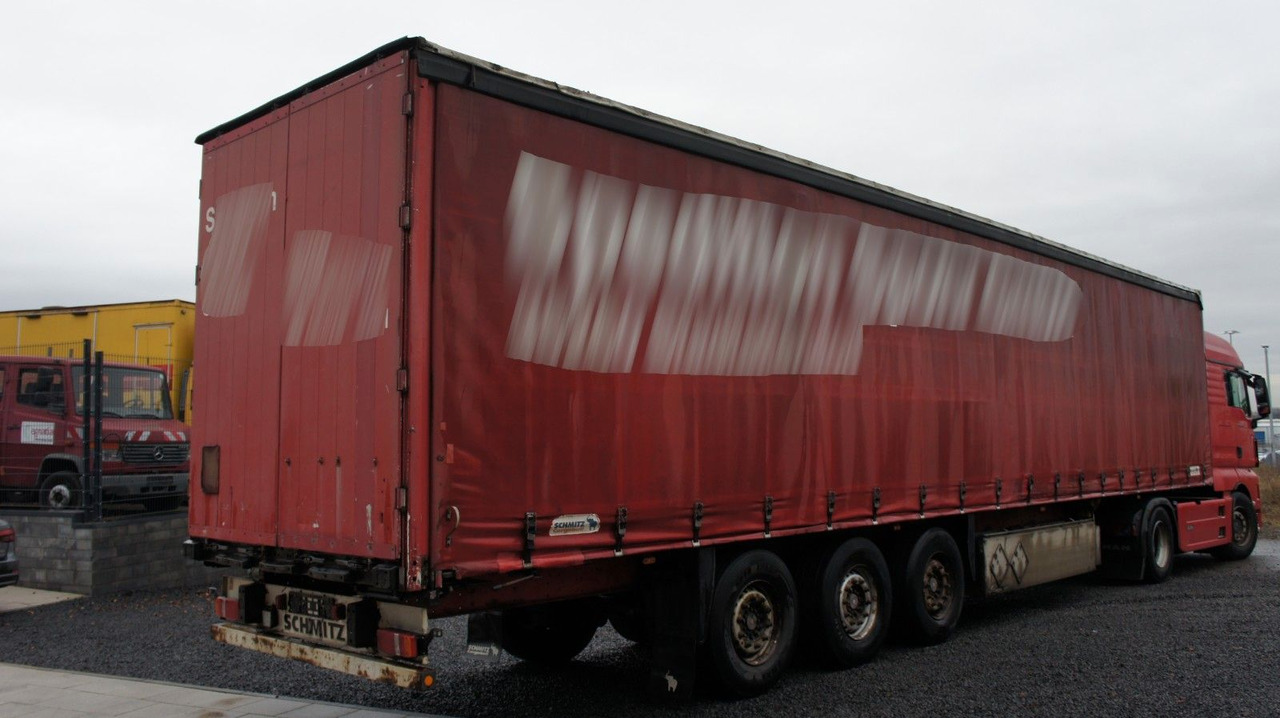 Schmitz Cargobull S01 Pritsche + Plane SAF-Achsen - Curtainsider semi-trailer: picture 4 Schmitz Cargobull S01 Pritsche + Plane SAF-Achsen - Curtainsider semi-trailer: picture 4