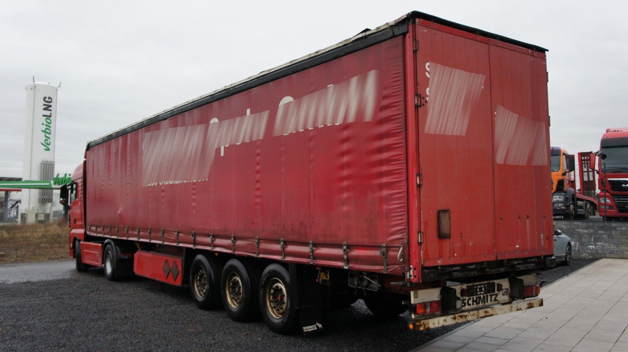 Schmitz Cargobull S01 Pritsche + Plane SAF-Achsen - Curtainsider semi-trailer: picture 3 Schmitz Cargobull S01 Pritsche + Plane SAF-Achsen - Curtainsider semi-trailer: picture 3