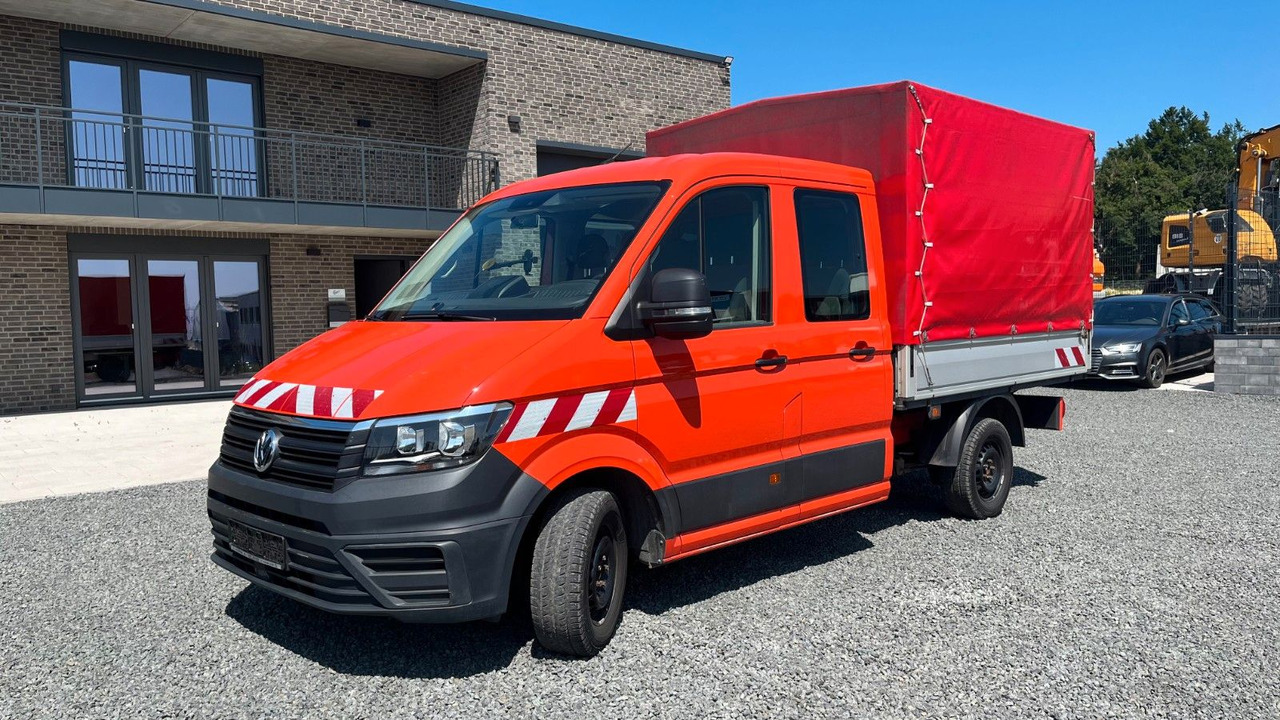 Volkswagen Crafter Pritsche Plane 35 DOKA mittellang RWD - Curtain side van, Combi van: picture 2 Volkswagen Crafter Pritsche Plane 35 DOKA mittellang RWD - Curtain side van, Combi van: picture 2