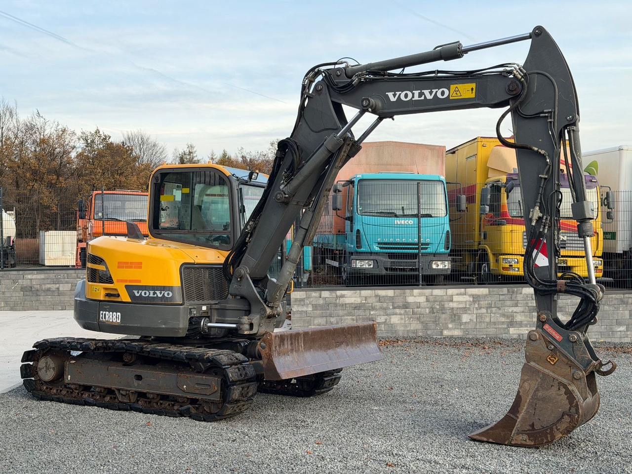Mini excavator Volvo ECR 88 D Verstellauslger OQ Oilquick: picture 7