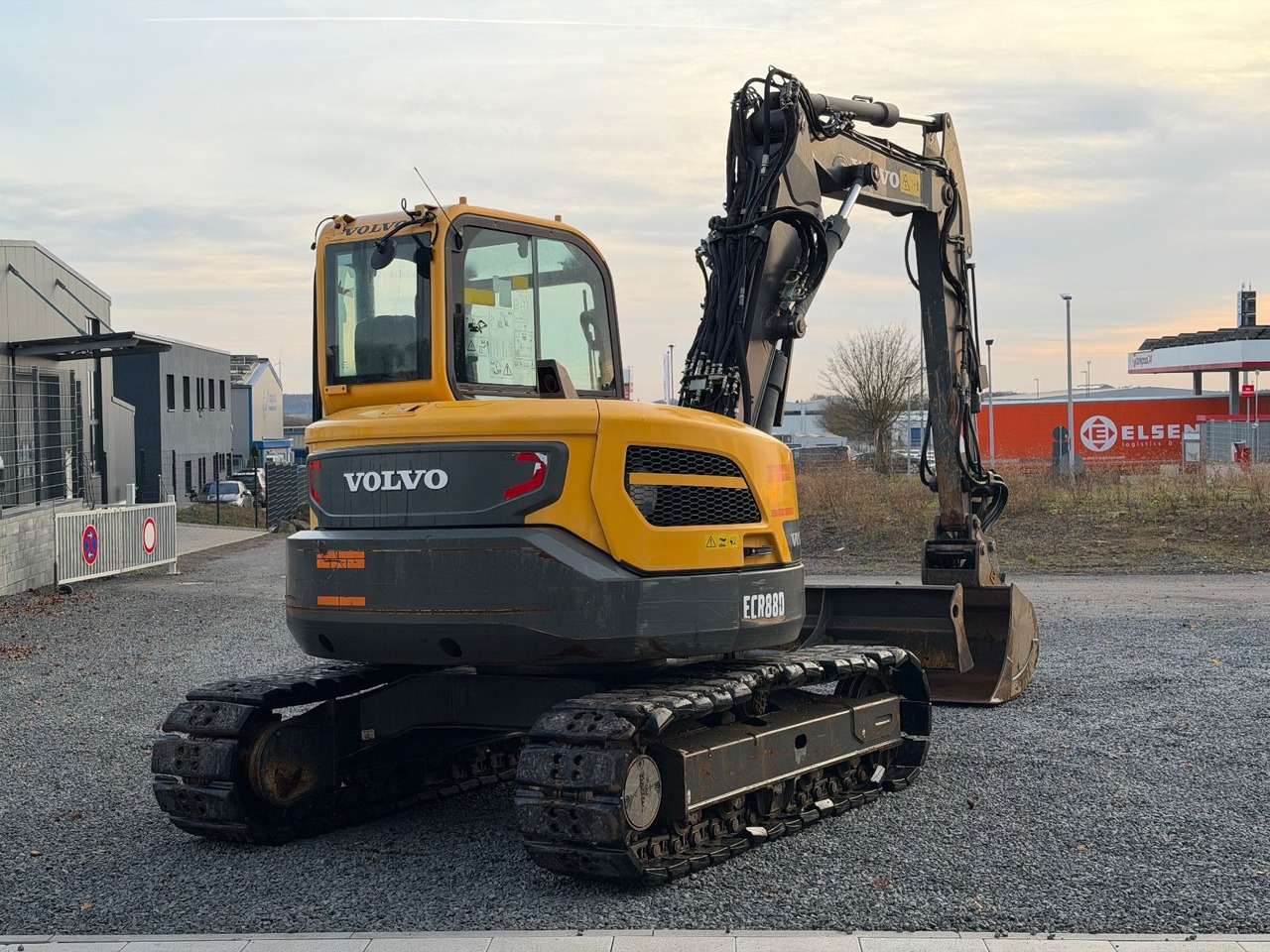 Mini excavator Volvo ECR 88 D Verstellauslger OQ Oilquick: picture 10