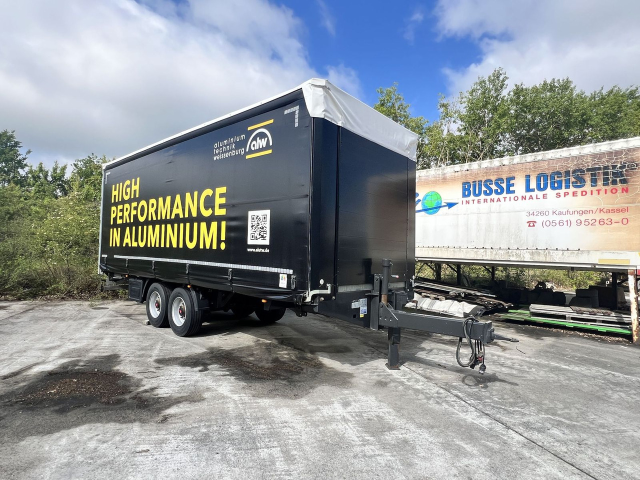 Fliegl 13,5 t Tandemplanenanhänger, neuwertig - Curtainsider trailer: picture 3 Fliegl 13,5 t Tandemplanenanhänger, neuwertig - Curtainsider trailer: picture 3