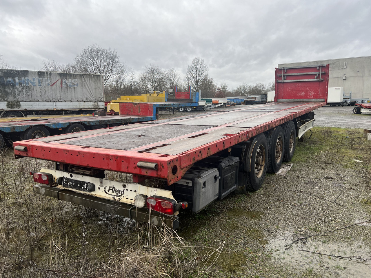 Fliegl SDS350  3 Achs Sattelauflieger - Dropside/ Flatbed semi-trailer: picture 3 Fliegl SDS350  3 Achs Sattelauflieger - Dropside/ Flatbed semi-trailer: picture 3
