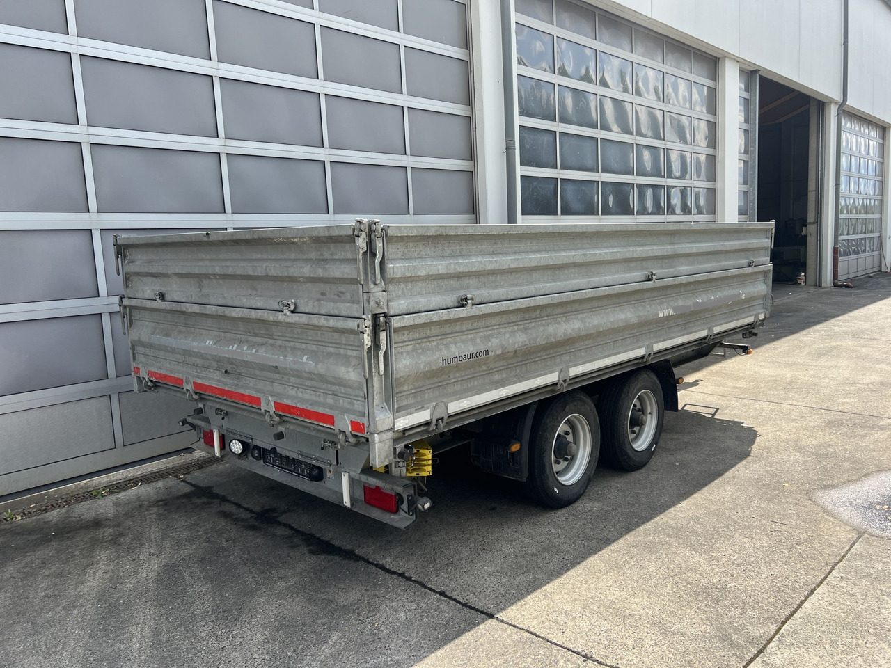 Humbaur D1AC  Tandemkipper- Tieflader mit Aufsatz, neuwertig - Tipper trailer: picture 3 Humbaur D1AC  Tandemkipper- Tieflader mit Aufsatz, neuwertig - Tipper trailer: picture 3