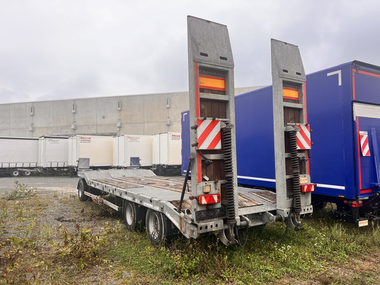 Möslein TA3 Schwebheim 3 Achs Tieflader, Verzinkt - Low loader trailer: picture 2 Möslein TA3 Schwebheim 3 Achs Tieflader, Verzinkt - Low loader trailer: picture 2