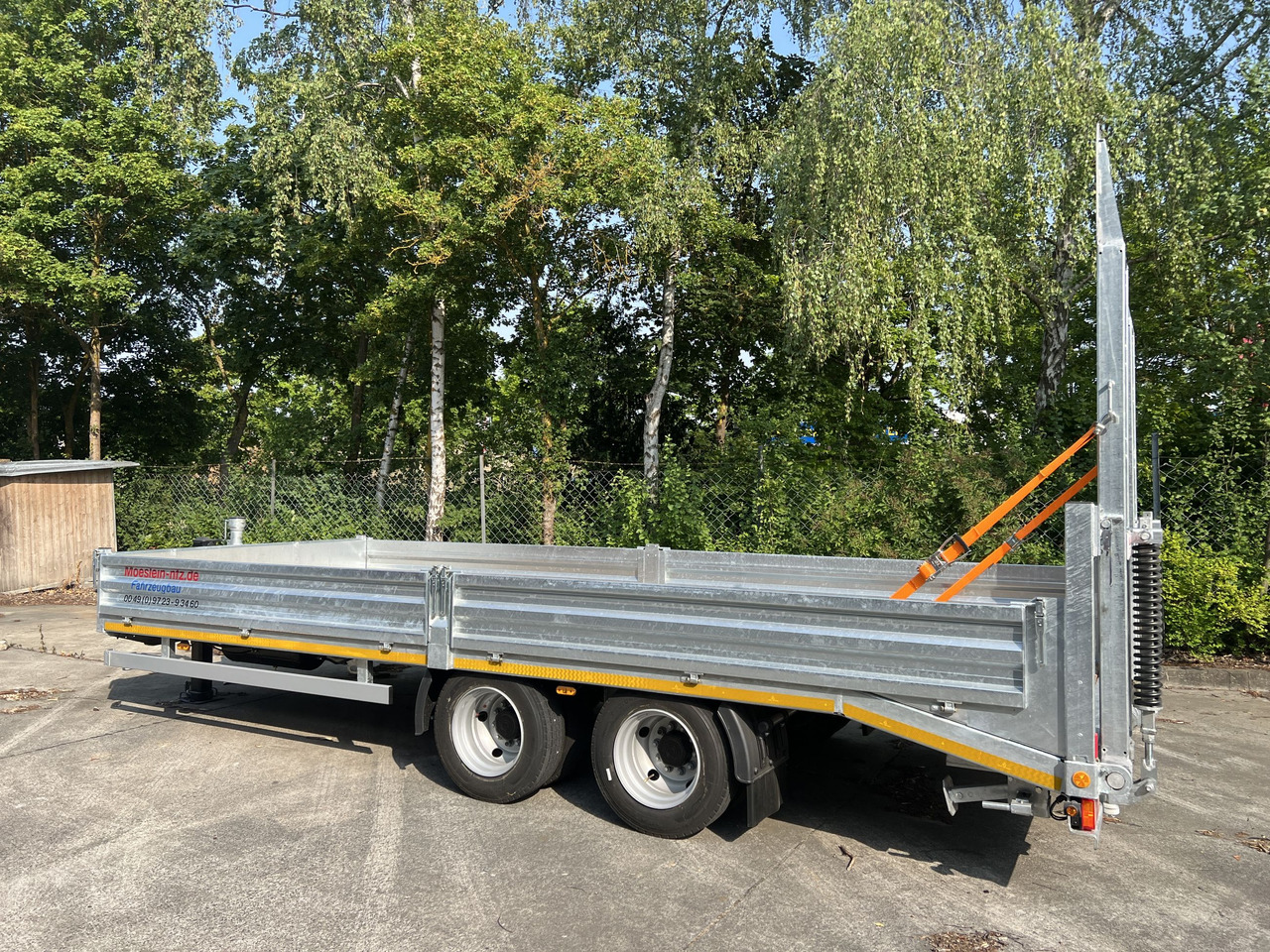 Möslein TT 14 14,4 t Tandemtieflader, 7,20 m langNeufahrzeug - Low loader trailer: picture 2 Möslein TT 14 14,4 t Tandemtieflader, 7,20 m langNeufahrzeug - Low loader trailer: picture 2