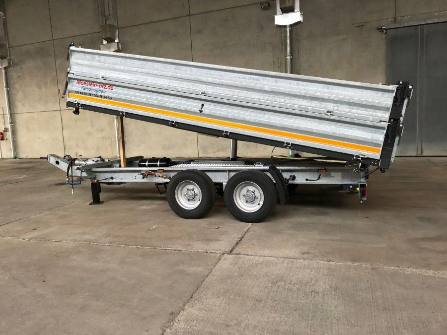 Möslein TTD13- BA Verzinkt 13 t Tandem Kipper Tiefladermit Bordwand- Aufsatz-- Neufahrzeug -- - Tipper trailer: picture 3 Möslein TTD13- BA Verzinkt 13 t Tandem Kipper Tiefladermit Bordwand- Aufsatz-- Neufahrzeug -- - Tipper trailer: picture 3