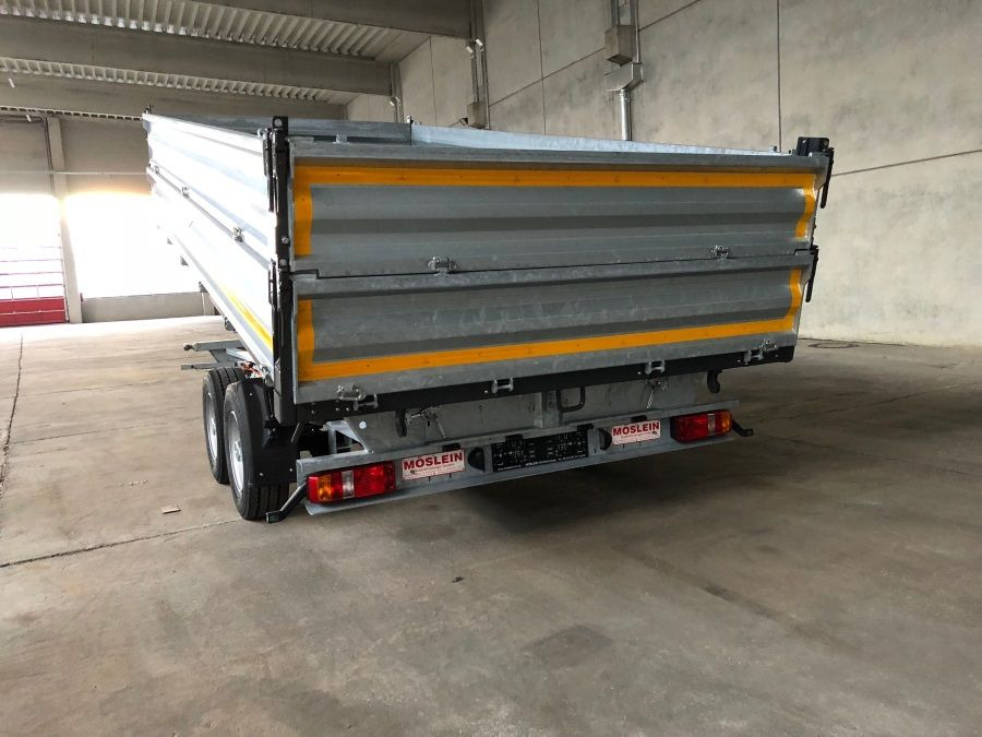 Möslein TTD13- BA Verzinkt 13 t Tandem Kipper Tiefladermit Bordwand- Aufsatz-- Neufahrzeug -- - Tipper trailer: picture 4 Möslein TTD13- BA Verzinkt 13 t Tandem Kipper Tiefladermit Bordwand- Aufsatz-- Neufahrzeug -- - Tipper trailer: picture 4