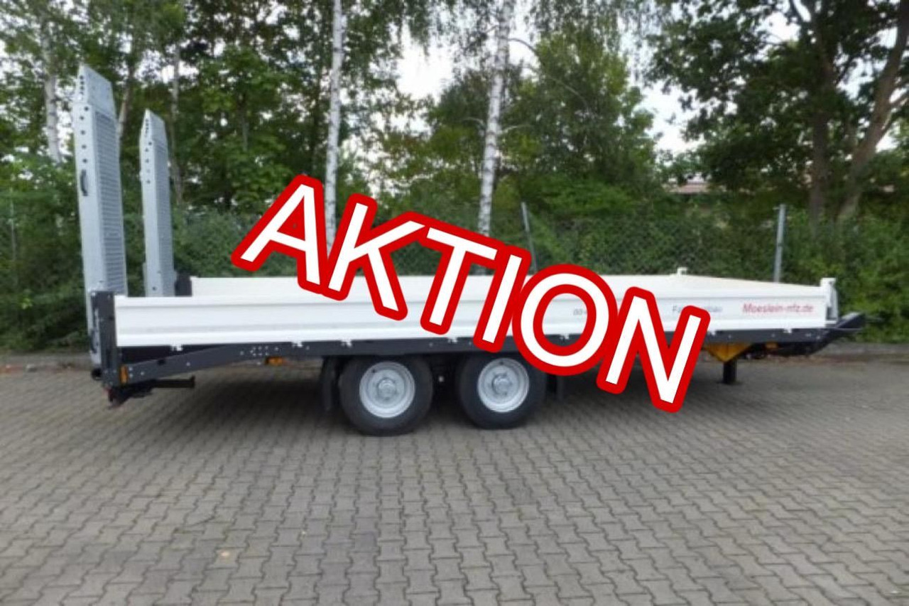 Möslein TTT 11 5,2 BR Weiß Neuer Tandemtieflader mit Breiten Rampen - Low loader trailer: picture 1 Möslein TTT 11 5,2 BR Weiß Neuer Tandemtieflader mit Breiten Rampen - Low loader trailer: picture 1
