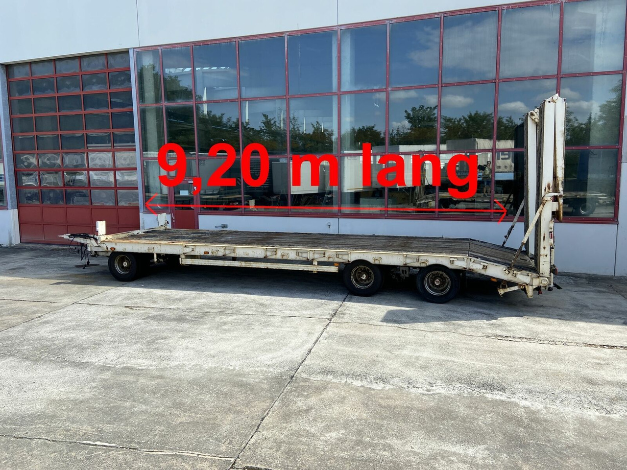Müller-Mitteltal 3 Achs Tieflader 9,20 m Ladefläche - Low loader trailer: picture 1 Müller-Mitteltal 3 Achs Tieflader 9,20 m Ladefläche - Low loader trailer: picture 1