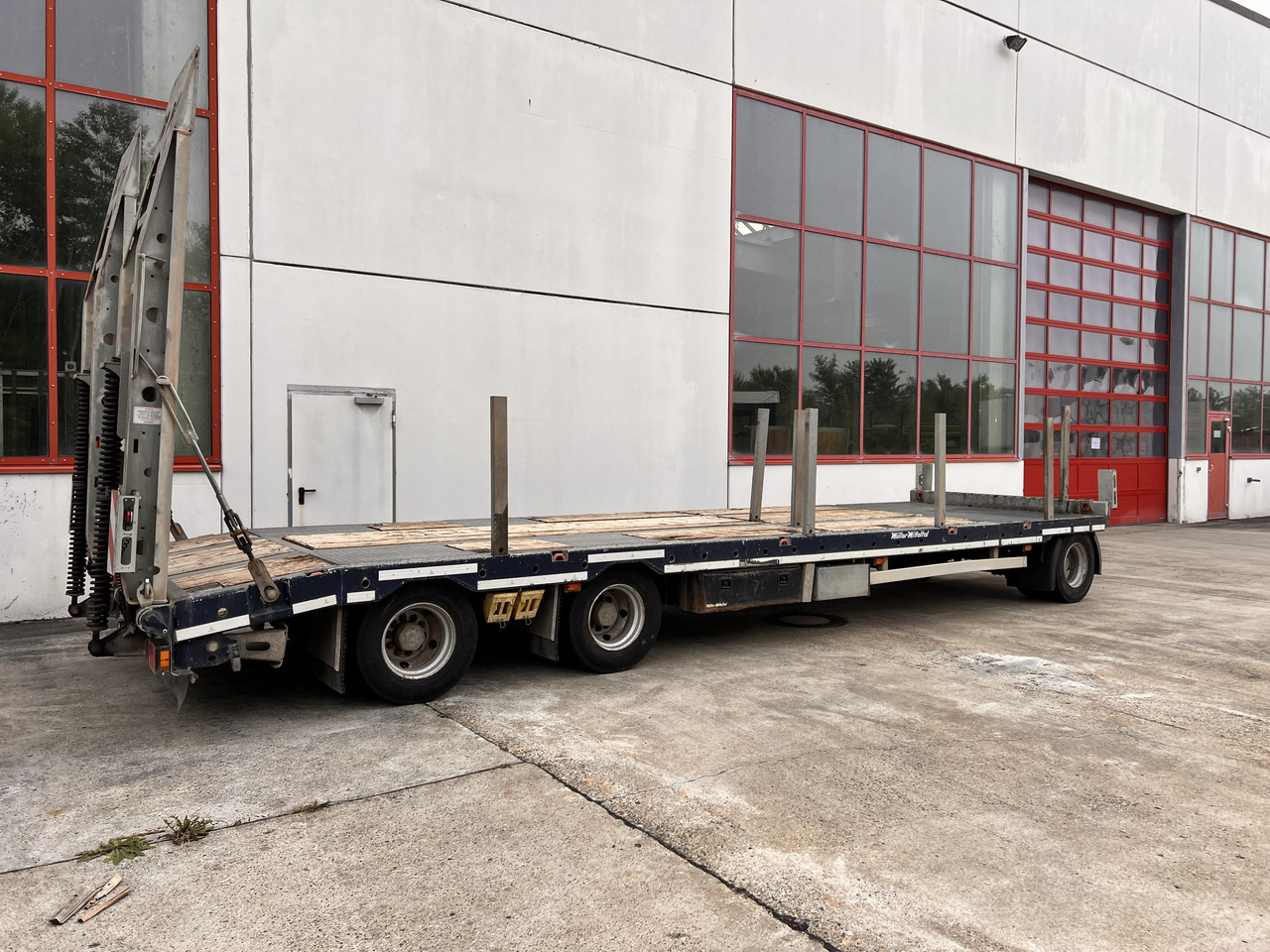 Müller Mitteltal D3 3 Achs Tieflader 9 m, Verzinkt, Wenig Benutzt - Low loader trailer: picture 5 Müller Mitteltal D3 3 Achs Tieflader 9 m, Verzinkt, Wenig Benutzt - Low loader trailer: picture 5