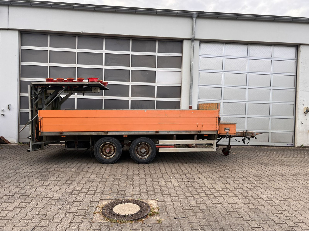 Tandempritsche - Dropside/ Flatbed trailer: picture 3 Tandempritsche - Dropside/ Flatbed trailer: picture 3