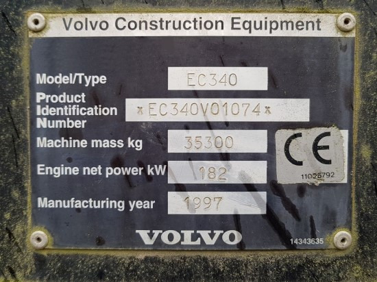 VOLVO EC340 (PIEZAS / DESGUACE) - Crawler excavator: picture 4 VOLVO EC340 (PIEZAS / DESGUACE) - Crawler excavator: picture 4