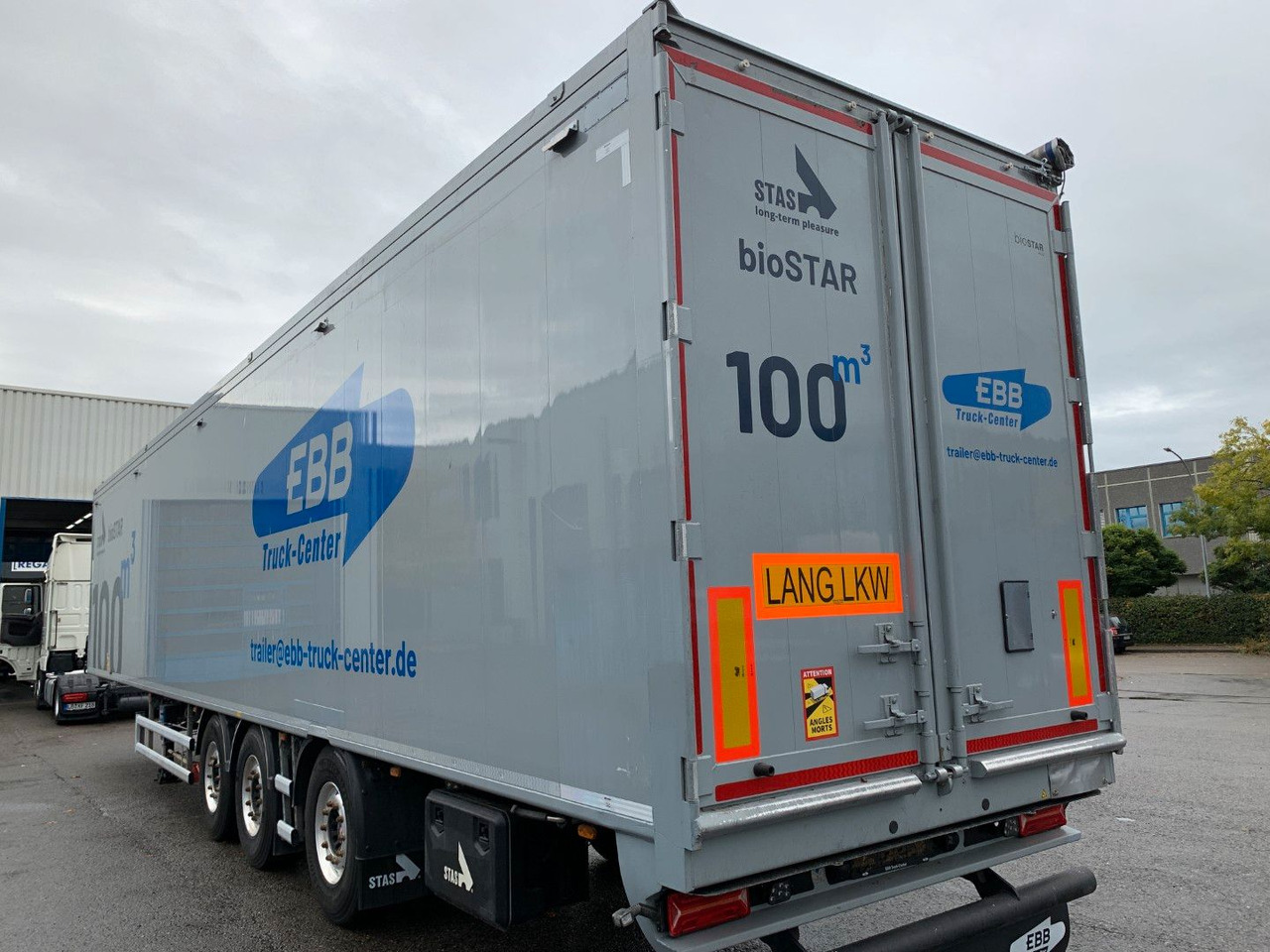 Stas bioSTAR ca 100 cbm 14,9 m Innenlänge - Walking floor semi-trailer: picture 5 Stas bioSTAR ca 100 cbm 14,9 m Innenlänge - Walking floor semi-trailer: picture 5