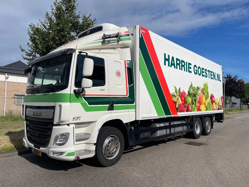 DAF CF 330 6X2 2017 schmitz + thermo-king T1200 - Refrigerator truck: picture 1 DAF CF 330 6X2 2017 schmitz + thermo-king T1200 - Refrigerator truck: picture 1