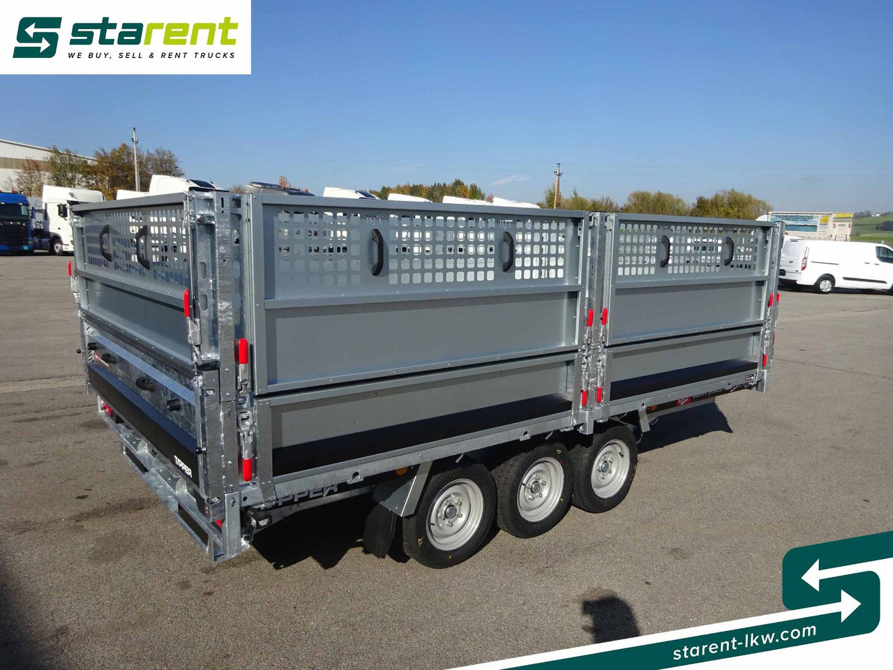 Brian James Trailers Tipper, Elektrisch Kippbar, Rampen - Dropside/ Flatbed trailer: picture 5 Brian James Trailers Tipper, Elektrisch Kippbar, Rampen - Dropside/ Flatbed trailer: picture 5