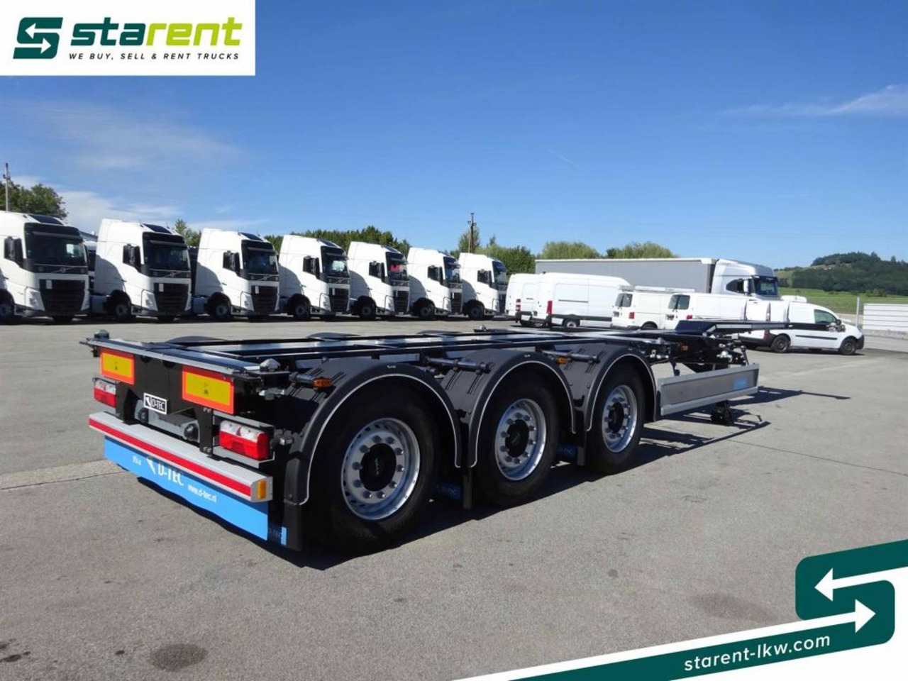 D-TEC Portmaster 1x20 / 2x20 / 1x30 / 1x40 / 1x45 - Container transporter/ Swap body trailer: picture 5 D-TEC Portmaster 1x20 / 2x20 / 1x30 / 1x40 / 1x45 - Container transporter/ Swap body trailer: picture 5