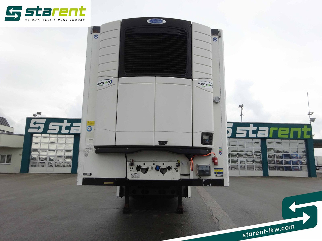 Krone Carrier Vector 1950, Doppelstock, 2.590 h - Closed box semi-trailer: picture 2 Krone Carrier Vector 1950, Doppelstock, 2.590 h - Closed box semi-trailer: picture 2