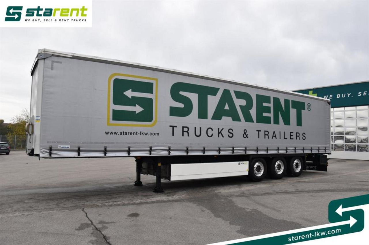 Krone Tautliner Hubdach Liftachse Alcoa Palka - Curtainsider semi-trailer: picture 1 Krone Tautliner Hubdach Liftachse Alcoa Palka - Curtainsider semi-trailer: picture 1