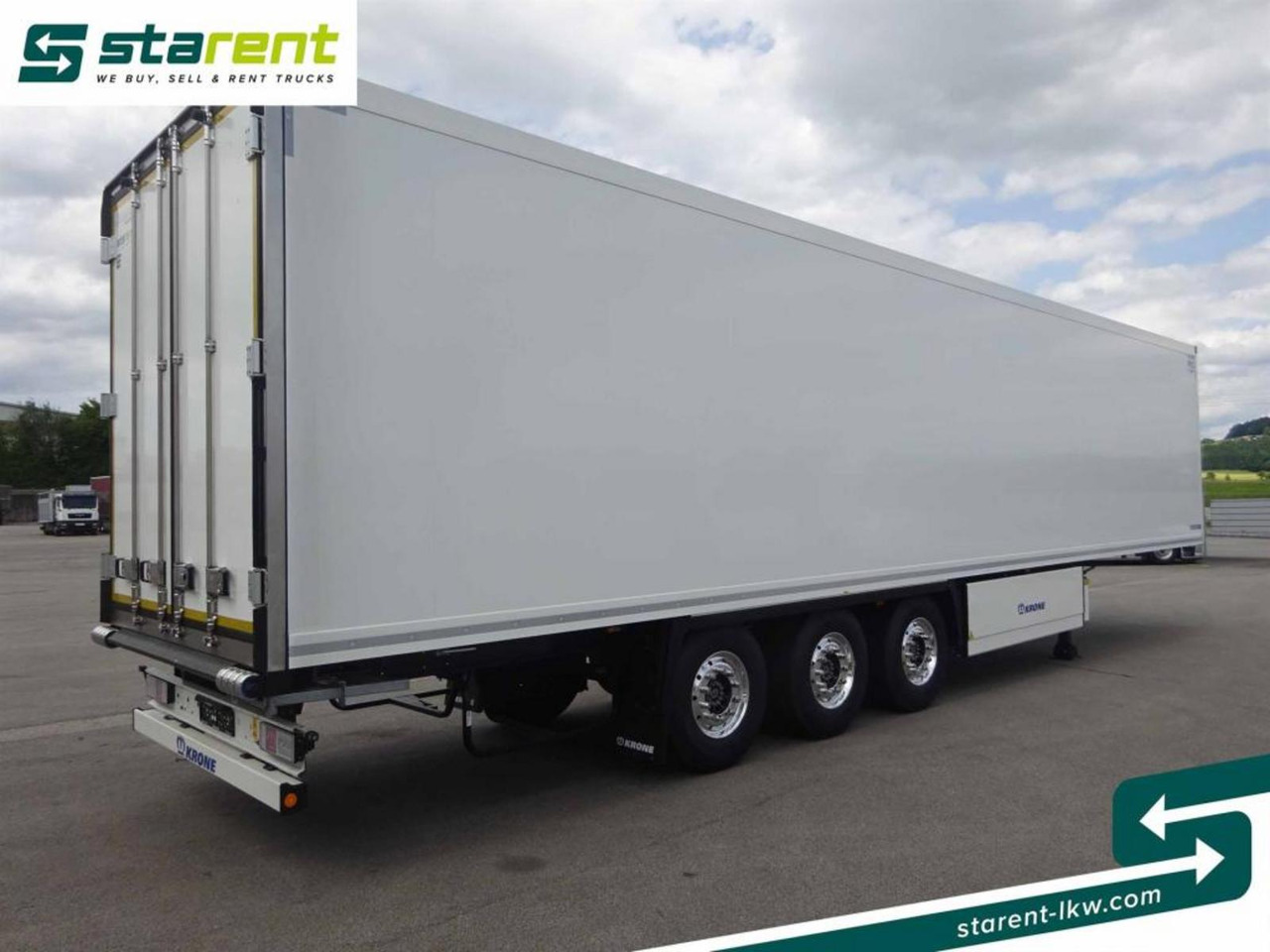Krone Thermo King SLXi300 Alu Doppel Blumenbreit Lift-A - Refrigerator semi-trailer: picture 5 Krone Thermo King SLXi300 Alu Doppel Blumenbreit Lift-A - Refrigerator semi-trailer: picture 5