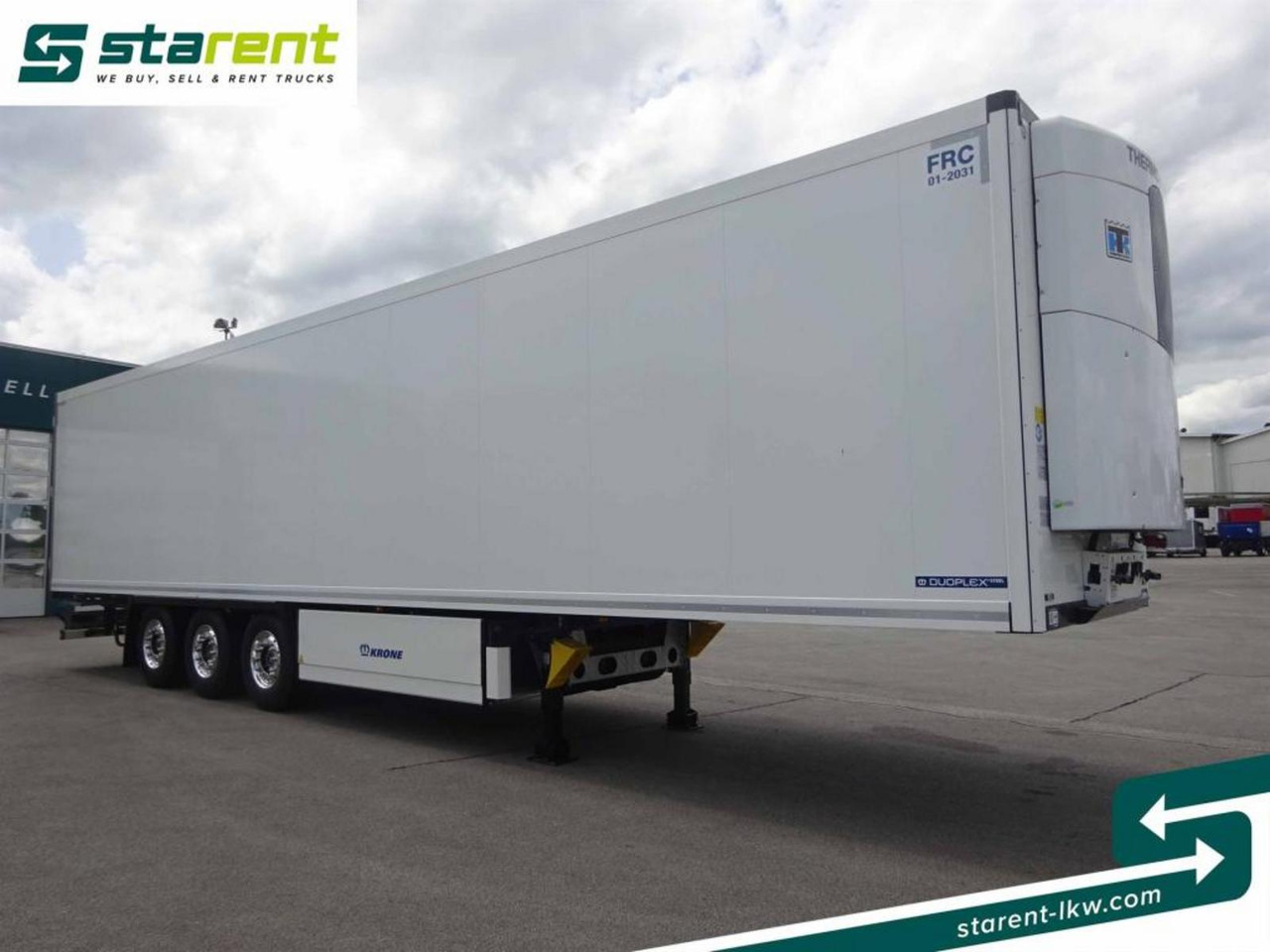 Krone Thermo King SLXi300 Alu Doppel Blumenbreit Lift-A - Refrigerator semi-trailer: picture 3 Krone Thermo King SLXi300 Alu Doppel Blumenbreit Lift-A - Refrigerator semi-trailer: picture 3