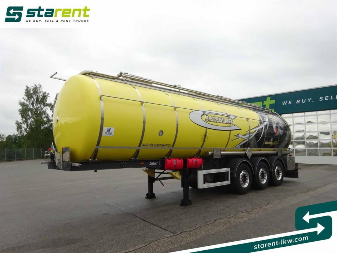 SEKA Lebensmitteltank, ADR, 33.000L, Liftachse - Tank semi-trailer: picture 1 SEKA Lebensmitteltank, ADR, 33.000L, Liftachse - Tank semi-trailer: picture 1