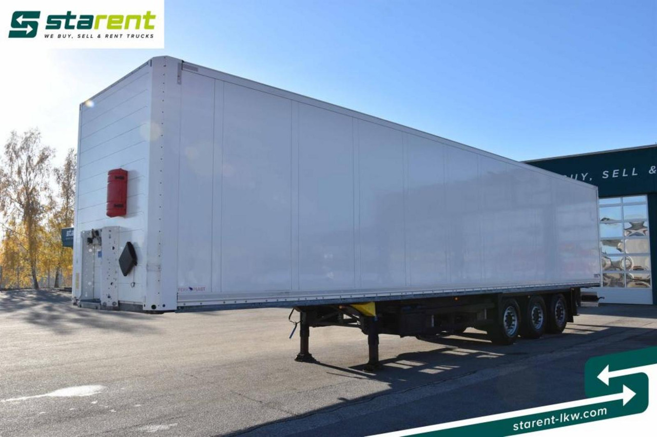 Schmitz Trockenfrachtkoffer Liftachse 3x Zurrleisten - Closed box semi-trailer: picture 1 Schmitz Trockenfrachtkoffer Liftachse 3x Zurrleisten - Closed box semi-trailer: picture 1