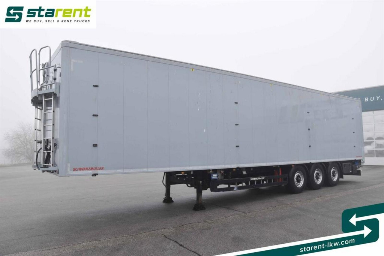 Schwarzmüller Schubbodenauflieger 10mm Liftachse Funkfernbed. - Walking floor semi-trailer: picture 1 Schwarzmüller Schubbodenauflieger 10mm Liftachse Funkfernbed. - Walking floor semi-trailer: picture 1