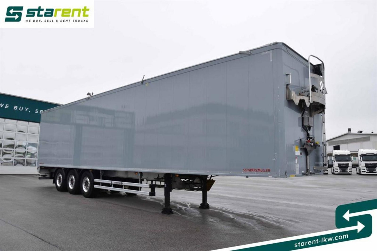 Schwarzmüller Schubbodenauflieger 10mm elektrisches Verdeck 91m³ - Walking floor semi-trailer: picture 3 Schwarzmüller Schubbodenauflieger 10mm elektrisches Verdeck 91m³ - Walking floor semi-trailer: picture 3