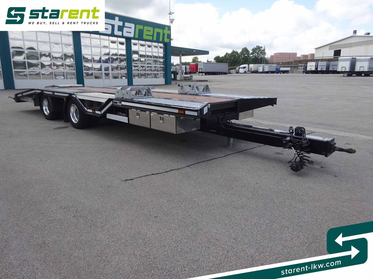 Ziegler Starrdeichselanhänger ZA20, Alufelgen - Chassis trailer: picture 3 Ziegler Starrdeichselanhänger ZA20, Alufelgen - Chassis trailer: picture 3