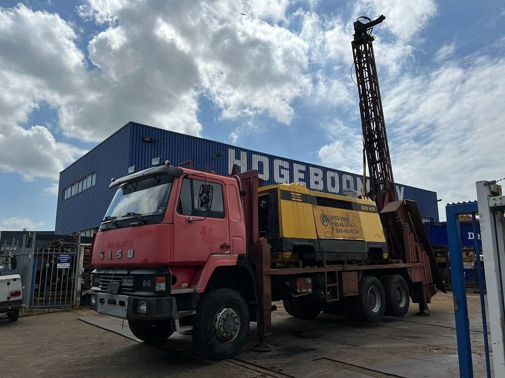 Drilling rig Sisu 12E480 6X6 WATER WELL DRILL ATLAS COPCO XRV410 (50: picture 7 Drilling rig Sisu 12E480 6X6 WATER WELL DRILL ATLAS COPCO XRV410 (50: picture 7