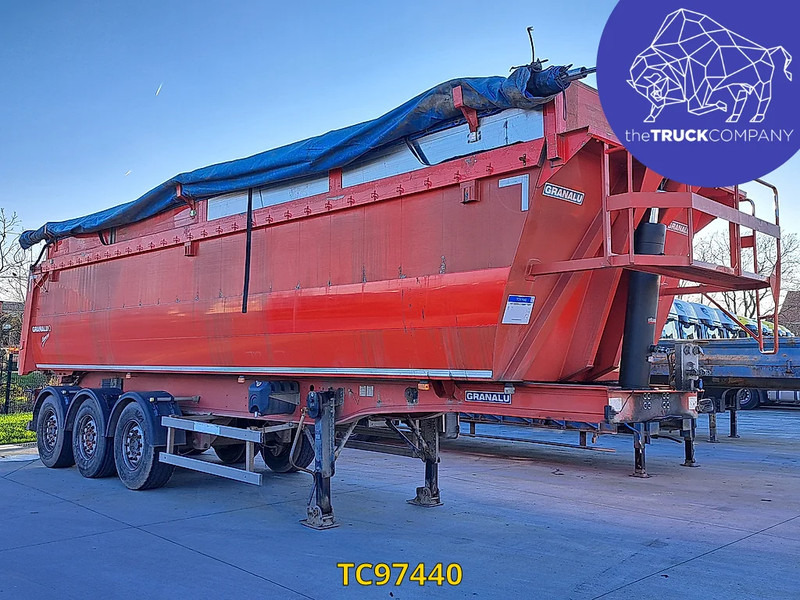 DAF GRANALU kipper - Tipper semi-trailer: picture 1 DAF GRANALU kipper - Tipper semi-trailer: picture 1