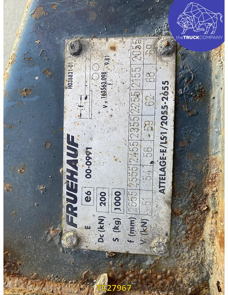 Curtainsider trailer Fruehauf: picture 8