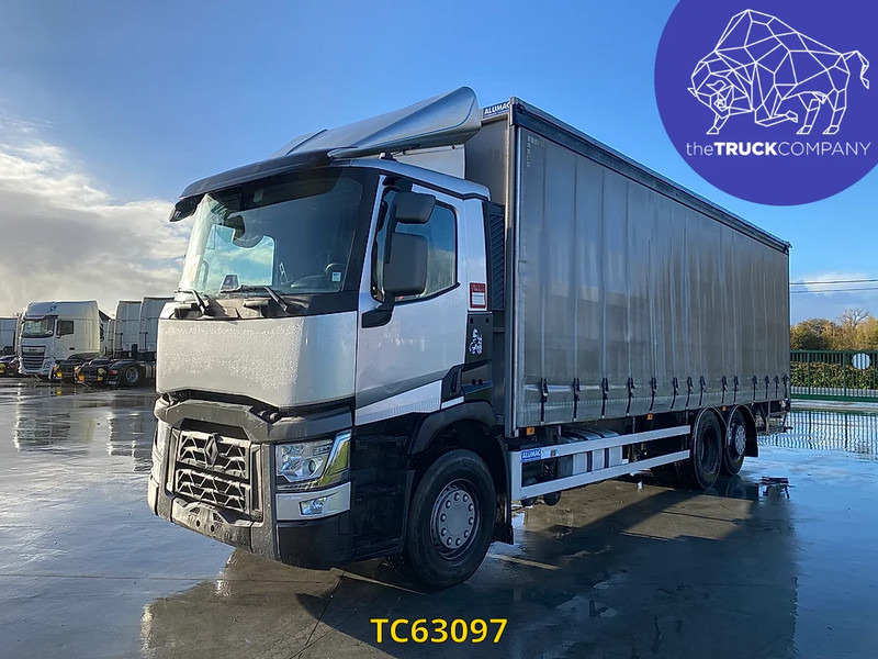 Renault T 380 - Curtainsider truck: picture 1 Renault T 380 - Curtainsider truck: picture 1