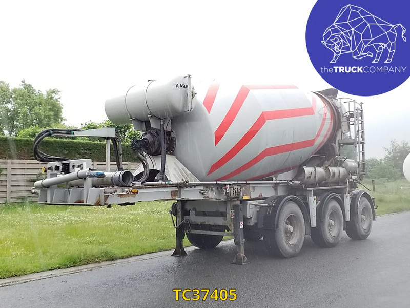 Renders - Concrete mixer semi-trailer: picture 1 Renders - Concrete mixer semi-trailer: picture 1