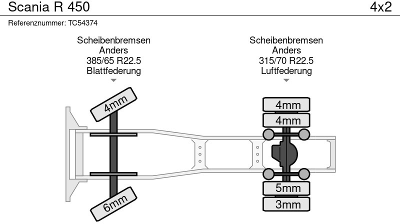 Tractor unit Scania R 450: picture 8