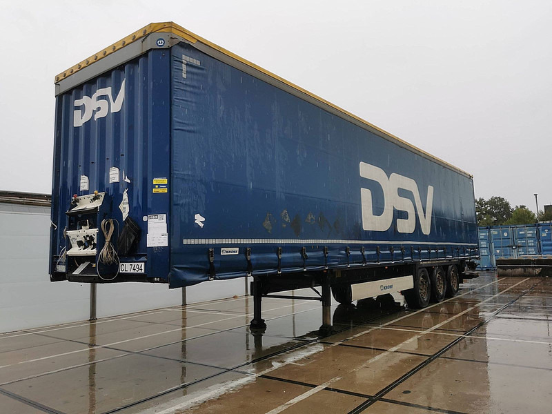 Krone SDP 02 BÄR 2 TONS TAILLIFT - Curtainsider semi-trailer: picture 1 Krone SDP 02 BÄR 2 TONS TAILLIFT - Curtainsider semi-trailer: picture 1