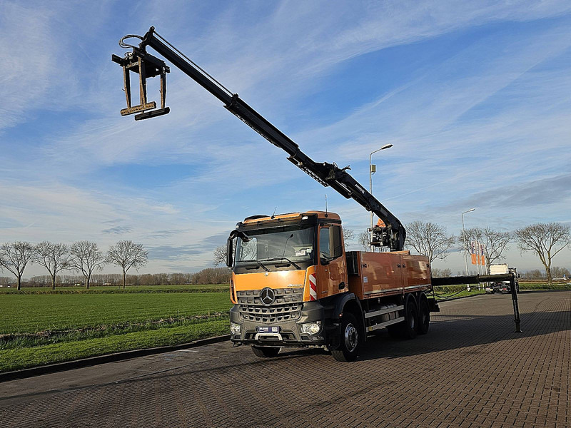 Mercedes-Benz AROCS 2642 6X4 MKG HLK221 RETAR - Dropside/ Flatbed truck, Crane truck: picture 2 Mercedes-Benz AROCS 2642 6X4 MKG HLK221 RETAR - Dropside/ Flatbed truck, Crane truck: picture 2