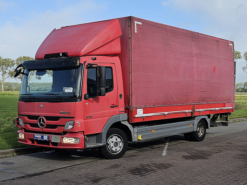 Mercedes-Benz ATEGO 818 MANUAL AIRCO LIFT - Curtainsider truck: picture 2 Mercedes-Benz ATEGO 818 MANUAL AIRCO LIFT - Curtainsider truck: picture 2