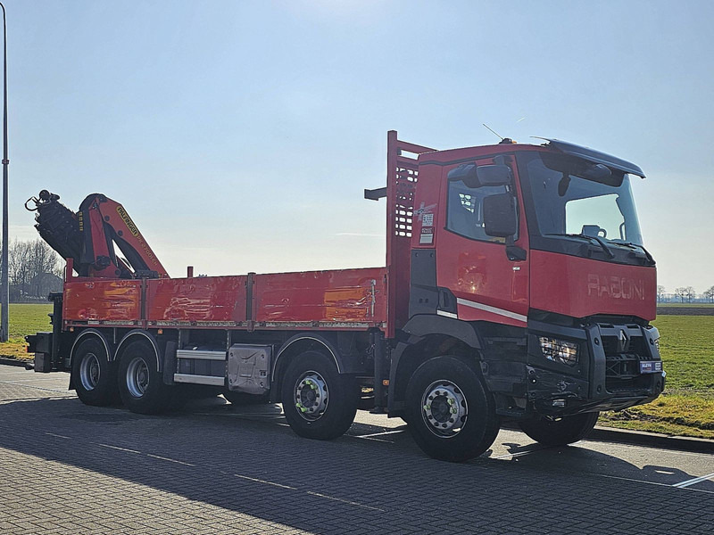 Renault C 430 8X4 PALF. PK27000-7 - Dropside/ Flatbed truck, Crane truck: picture 5 Renault C 430 8X4 PALF. PK27000-7 - Dropside/ Flatbed truck, Crane truck: picture 5