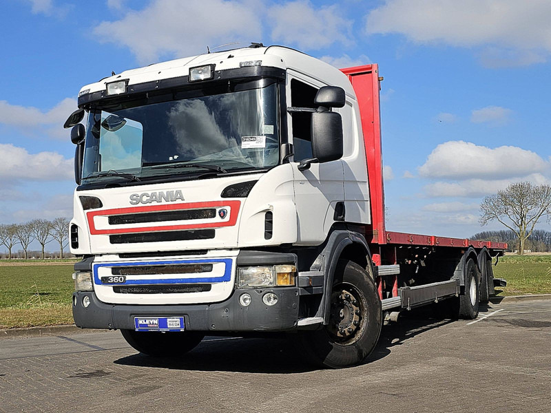 Scania P360 6X2*4 LIFT MAN. RET. - Dropside/ Flatbed truck: picture 1 Scania P360 6X2*4 LIFT MAN. RET. - Dropside/ Flatbed truck: picture 1