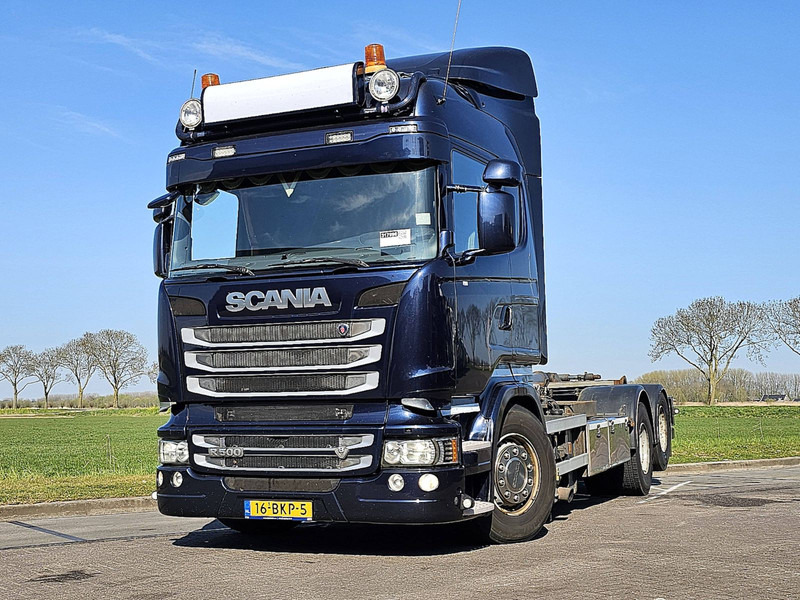 Scania R500 V8 6X2 RETARDER - Hook lift truck: picture 1 Scania R500 V8 6X2 RETARDER - Hook lift truck: picture 1