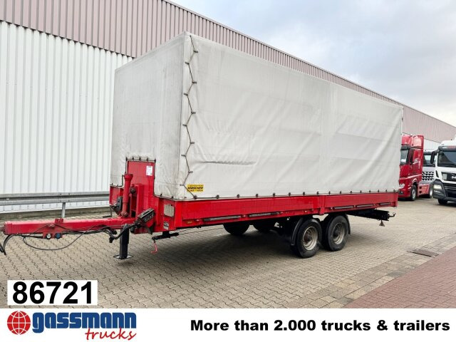 AUWAERTER LT 10,6/18 - Dropside/ Flatbed trailer: picture 1 AUWAERTER LT 10,6/18 - Dropside/ Flatbed trailer: picture 1