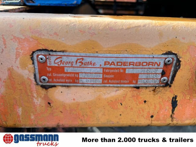 Asphaltkocher ca. 4m³, 4x VORHANDEN! - Tank trailer: picture 3 Asphaltkocher ca. 4m³, 4x VORHANDEN! - Tank trailer: picture 3