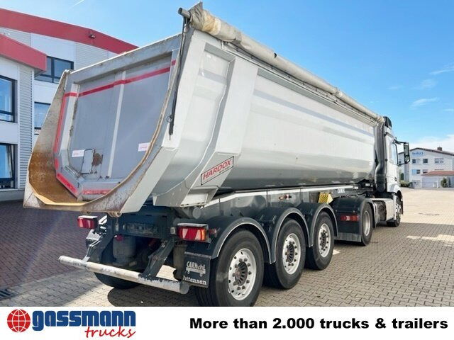 Tipper semi-trailer Carnehl CHKS34/HS, Stahlmulde ca. 29m³, HARDOX,: picture 7