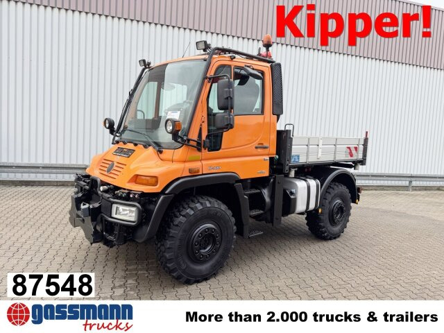 Unimog U 400 405/12 4x4, Kipper, Kommunalhydraulik, - Commercial vehicle: picture 1 Unimog U 400 405/12 4x4, Kipper, Kommunalhydraulik, - Commercial vehicle: picture 1